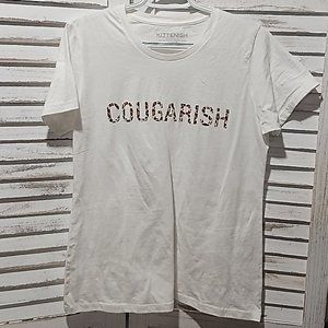 Kittenish 'Cougarish' Women's T-Shirt Size XL